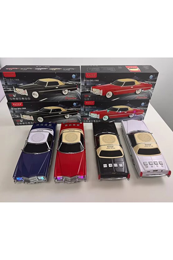 CADİLLAC ELDORADO NOSTALJİK ARABA ŞEKLİNDE BLUETOOTH SPEAKER ŞARJLI KABLOSUZ HOPARLÖR