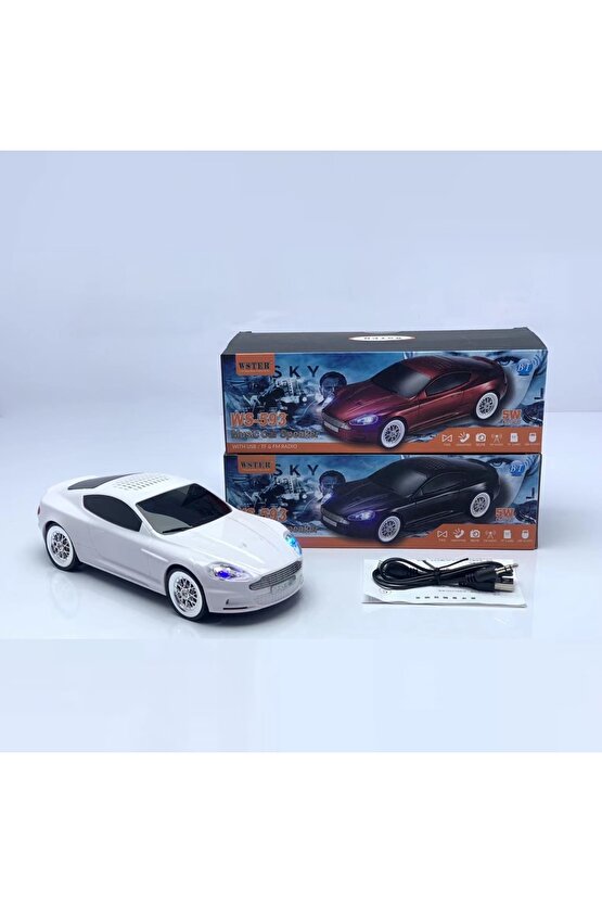 Aston Martin Dbs Oto Tasarımlı Bluetooth Hoparlör Sd Kart Usb Fm Radyolu Kablosuz Speaker