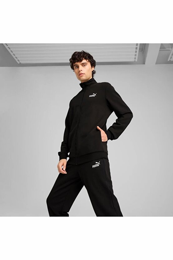Ess Sweat Suit Siyah Erkek Eşofman Takımı 684848-01