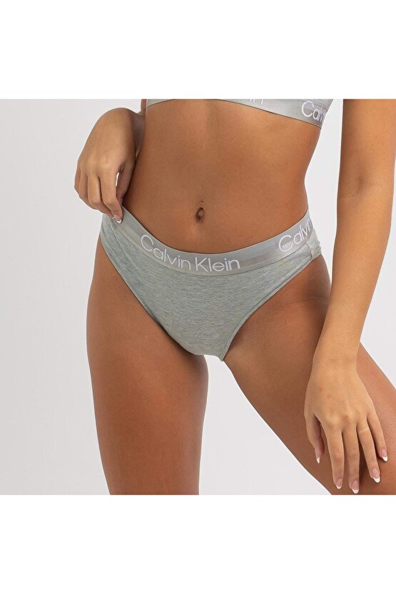 Calvin Kadın Gri Cheeky Bikini Grey Heather Külot