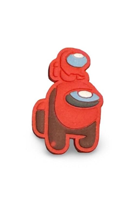 Kırmızı Crocs Tekli Terlik Süsü (1 adet) Jibbitz Charm