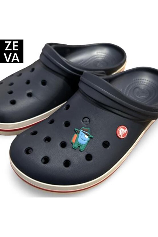 Yeşil Crocs Tekli (1 adet) Terlik Süsü Jibbitz