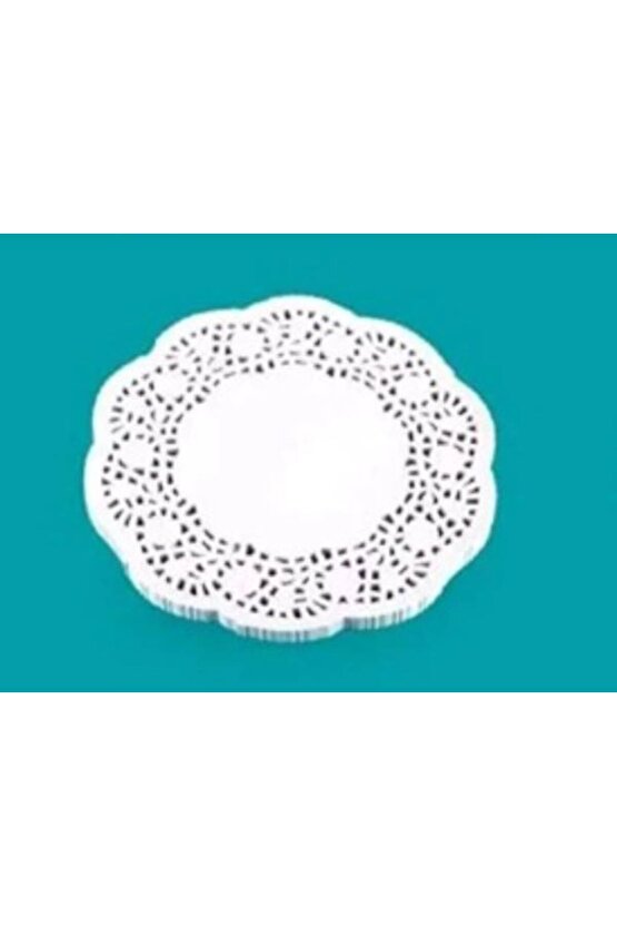 Kağıt Dantel Bardak Altlığı 500 Adet 9 Cm Çay Bardağı Altı Sunum Kağıdı
