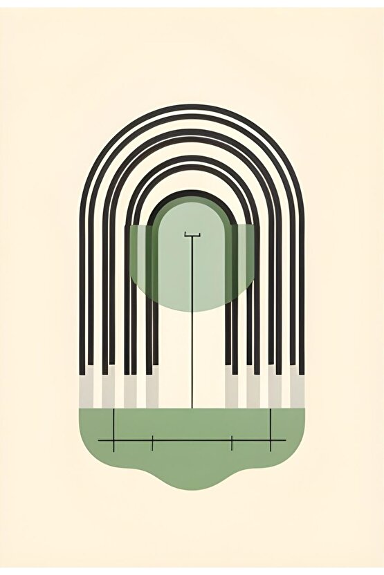 Matisse - Boho - Art Deco - Soyut - Doğa ( 3 lü Çerçevesiz ) Poster - Afiş - Tablo KR2C01000