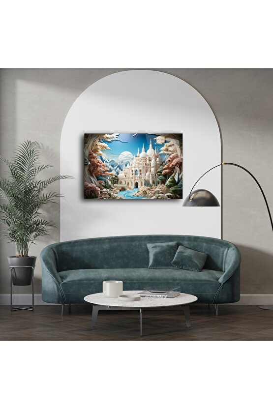 Masalsı Doğa Manzarası Baskı