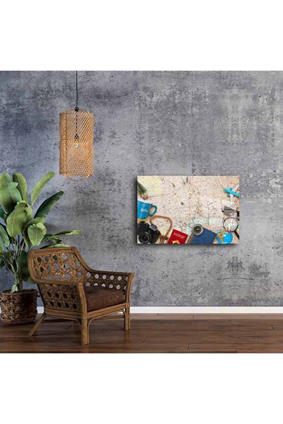 Retro Seyahat Temalı Duvar Posteri