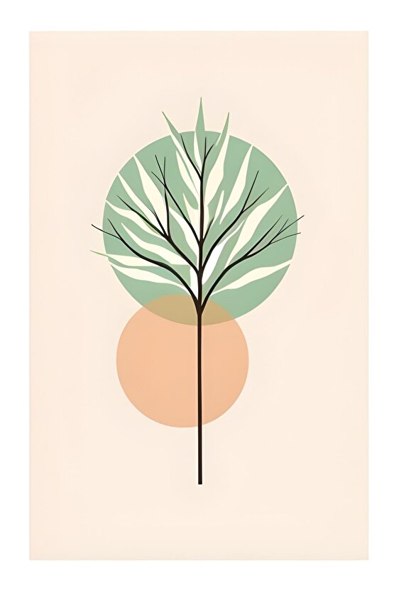 Açık Renkli Doğal Çakıl Taşı Desenli Temperli Cam Tablo