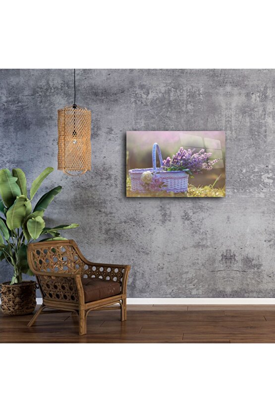 Lavanta Sepeti Duvar Tablosu