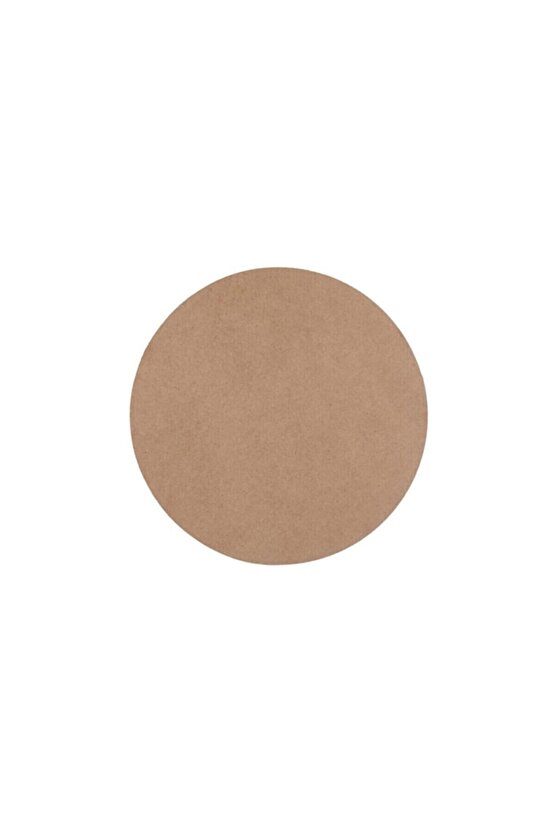 12x12 Cm Supla Levha 30 Adet 3 Mm Ham Mdf Yuvarlak Lazer Kesim