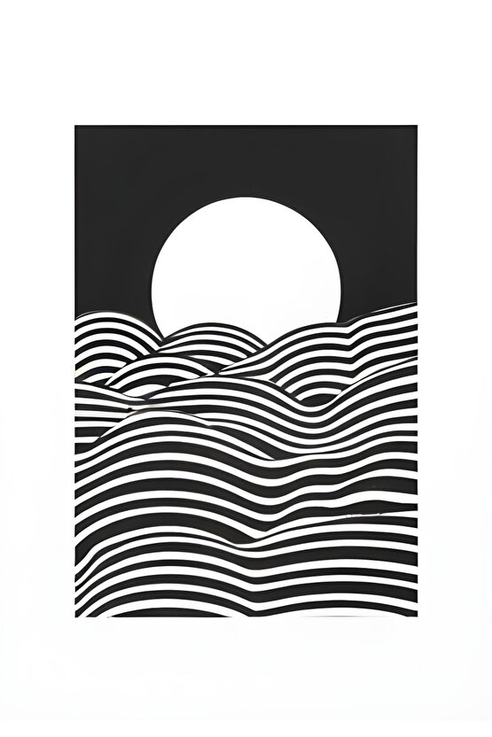 Matisse - Boho - Art Deco - Soyut - Doğa ( 3 lü Çerçevesiz ) Poster - Afiş - Tablo KR2C01169