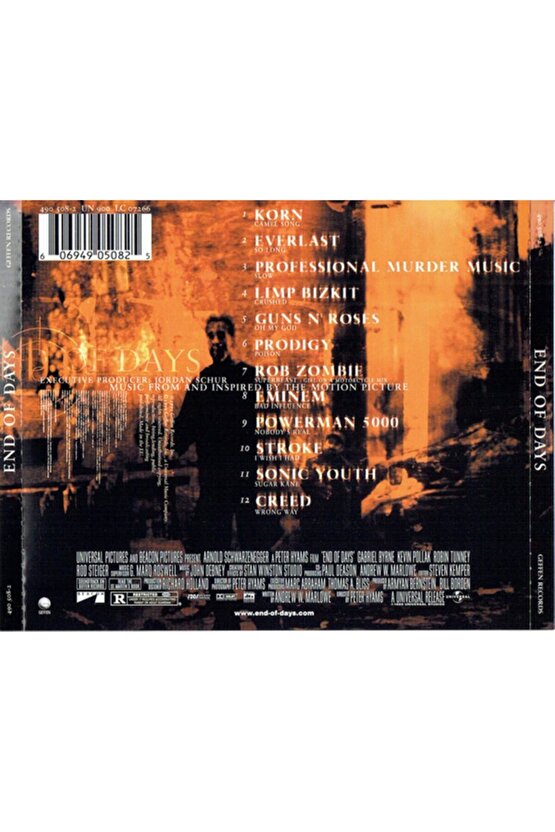 Various - End Of Days (music From And Inspired By The Motion Picture) Cd