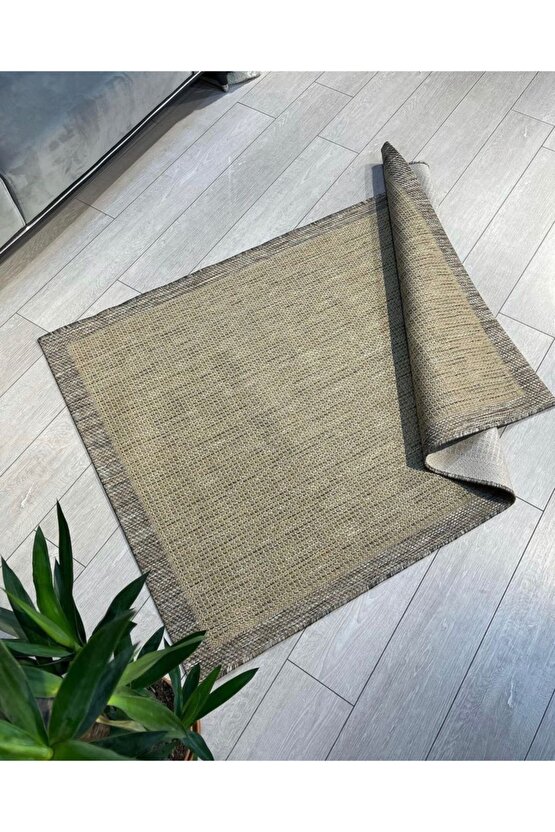 SİSAL BORDÜRLÜ JUT HASIR HALI 9513