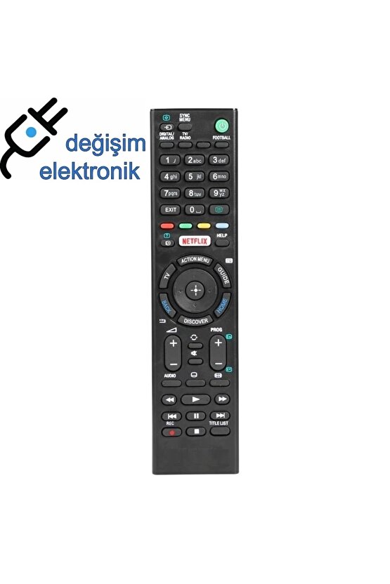 Sony Kdl-75w855 Uyumlu Smart Led Tv Kumandası