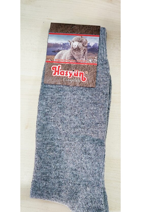 1 adet Hakiki Yün Erkek Çorap