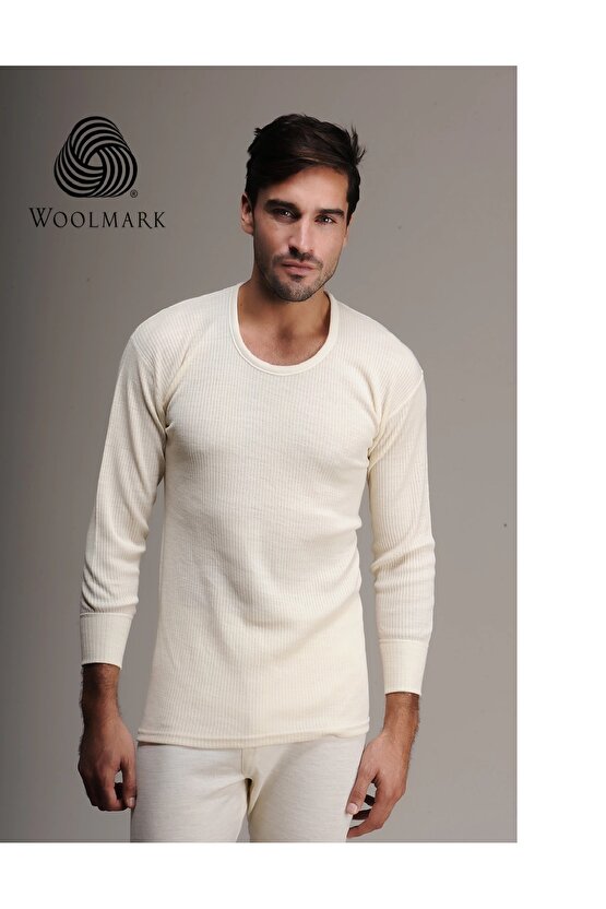 Erkek  Uzun kollu 2 Li Paket Alt Üst Yün Içlik Set