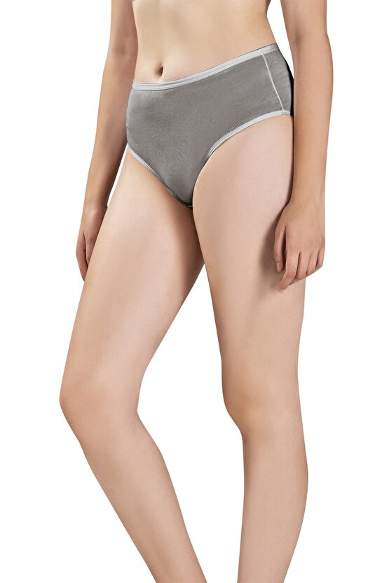 KADIN SİYAH PAMUKLU BİKİNİ KÜLOT -652