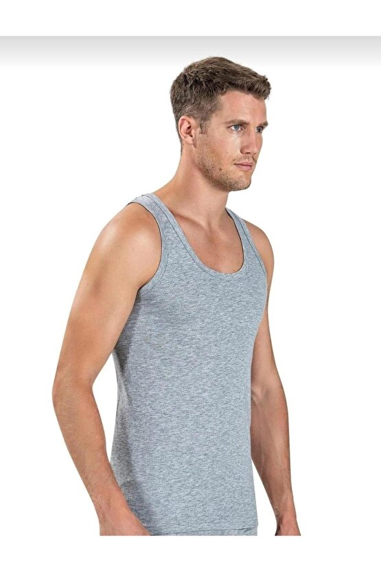 Erkek Klasik Renkli Askılı Atlet 110 - 6 Adet