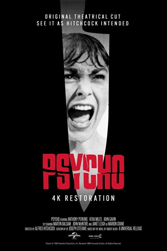 Psycho (1960) 006 AFİŞ - POSTER