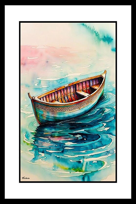 Eski Tekne Digital Art ( ÇERÇEVESİZ - ÇERÇEVE YOKTUR ) ( ULTRA HD ) FOLYO AFİŞ - POSTER