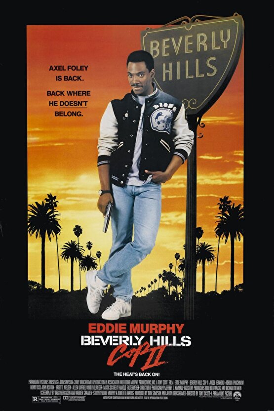 Beverly Hills Cop II (1987) ( FOLYO ) - AFİŞ - POSTER-1749