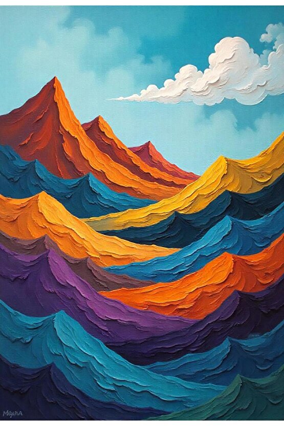 Matisse - Sanat - Soyut - Doğa - Yaşam ( Tekli Çerçevesiz ) Poster - Afiş - Tablo MKKM1519