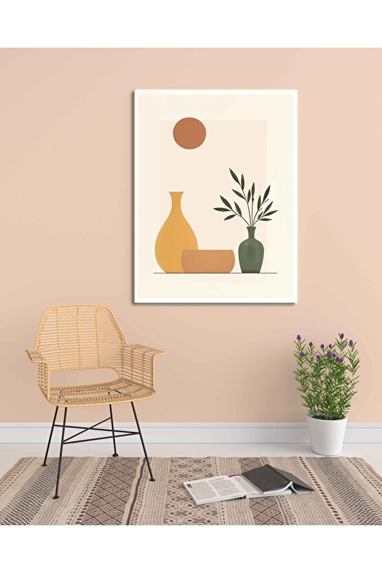 Matisse - Sanat - Soyut - Doğa - Yaşam ( Tekli Çerçevesiz ) Poster - Afiş - Tablo MKKM1134