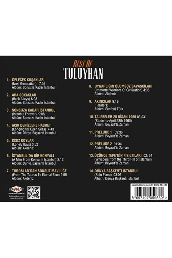 DMS - Tuluyhan Uğurlu ( Best Of ) CD Ambalajında