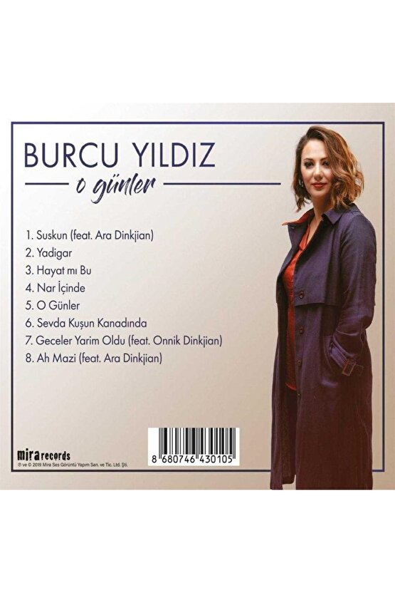 Burcu Yıldız - O Günler ( CD ) Ambalajında