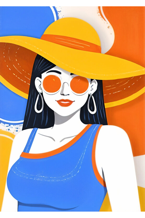 Matisse - Sanat - Soyut - Doğa - Ev - Yaşam ( 2 Li Çerçevesiz ) Poster - Afiş - Tablo NNHT446