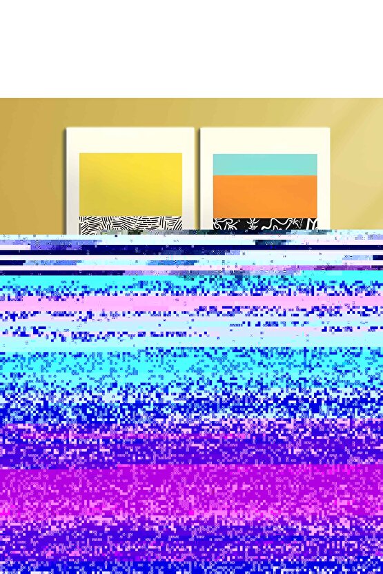 Matisse - Boho - Art Deco - Soyut - Doğa ( 3 lü Çerçevesiz ) Poster - Afiş - Tablo KR2C00717