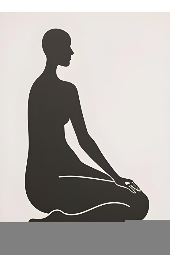 Matisse - Boho - Art Deco - Soyut - Doğa ( 3 lü Çerçevesiz ) Poster - Afiş - Tablo KR2C01107