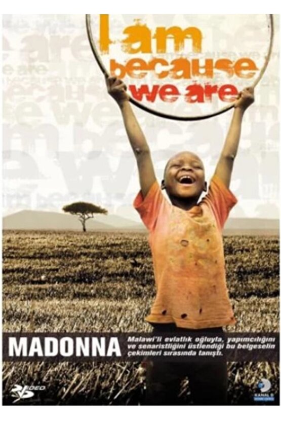 I Am Because We Are (Varım Çünkü Varız) DVD Ambalajında Türkçe Dublaj