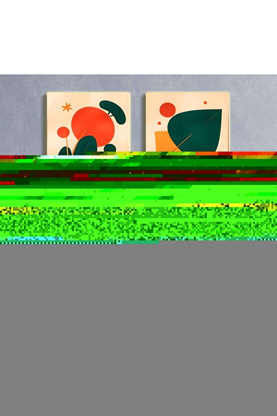 Matisse - Sanat - Soyut - Doğa - Ev - Yaşam ( 2 Li Çerçevesiz ) Poster - Afiş - Tablo NNHT456