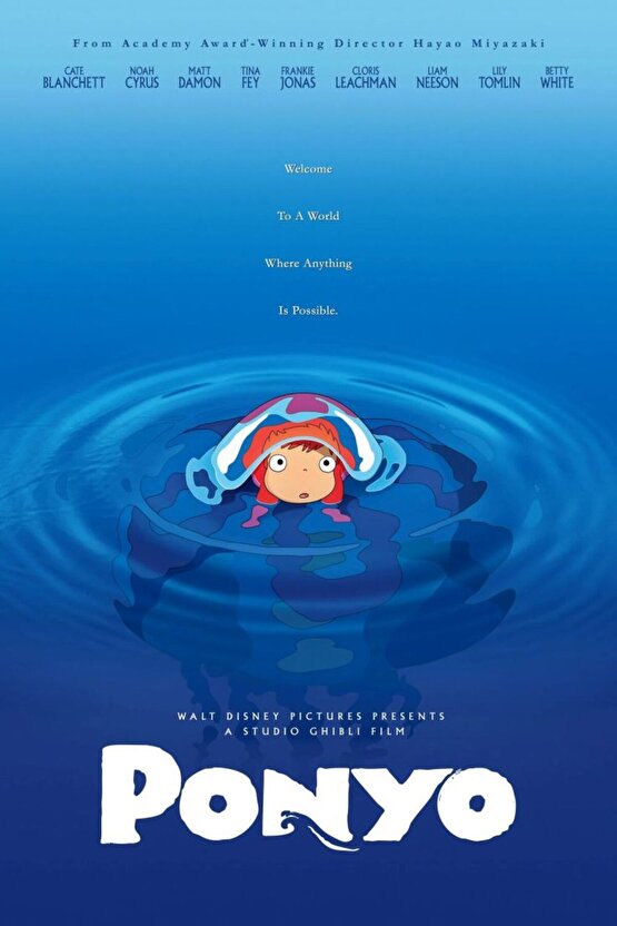 Ponyo (2008) 003 AFİŞ - POSTER