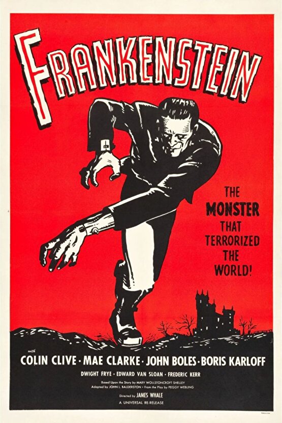 Frankenstein (1931) 002 AFİŞ - POSTER