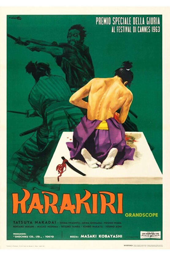 Harakiri (1962) 007 AFİŞ - POSTER