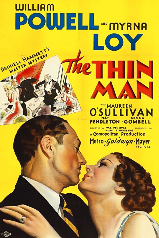 The Thin Man (1934) 001 AFİŞ - POSTER