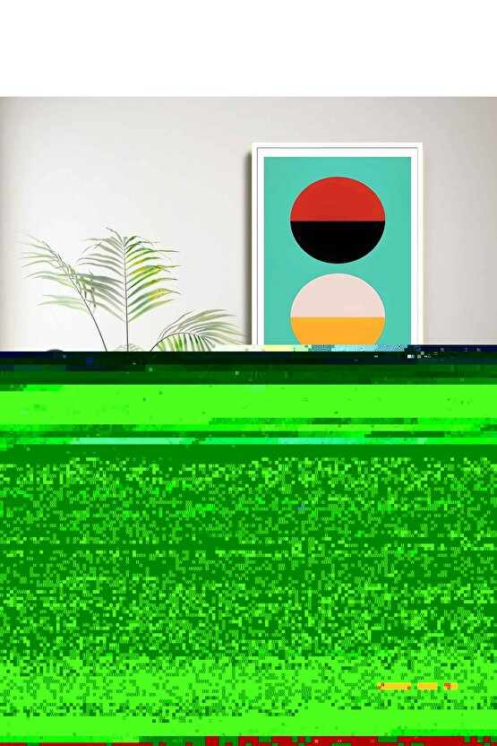 Yeşil Orman Şelalesi Digital Art ( ÇERÇEVESİZ - ÇERÇEVE YOKTUR ) ( ULTRA HD ) FOLYO AFİŞ - POSTER