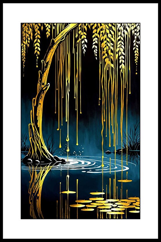 Hayal Sarmaşığı Digital Art ( ÇERÇEVESİZ - ÇERÇEVE YOKTUR ) ( ULTRA HD ) FOLYO AFİŞ - POSTER