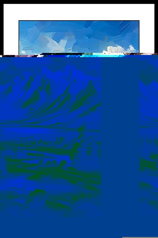 Zirveye Giden Yol Digital Art ( ÇERÇEVESİZ - ÇERÇEVE YOKTUR ) ( ULTRA HD ) FOLYO AFİŞ - POSTER