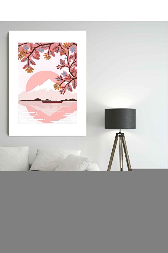 Güz Mevsimi ve Ağaçlar Digital Art ( ÇERÇEVESİZ - ÇERÇEVE YOKTUR ) ( ULTRA HD ) FOLYO AFİŞ - POSTER