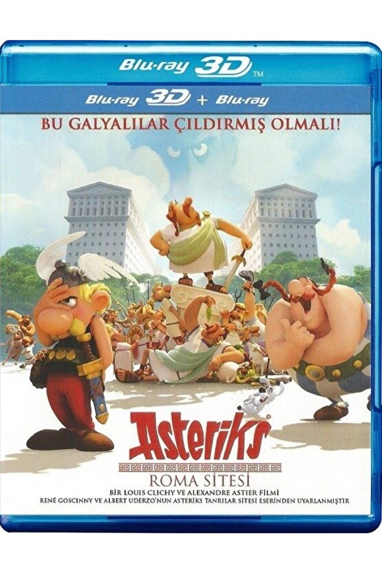 Asteriks Roma Sitesi (Asterix & Obelix: Mansion Of The Gods) 3-D Blu-Ray