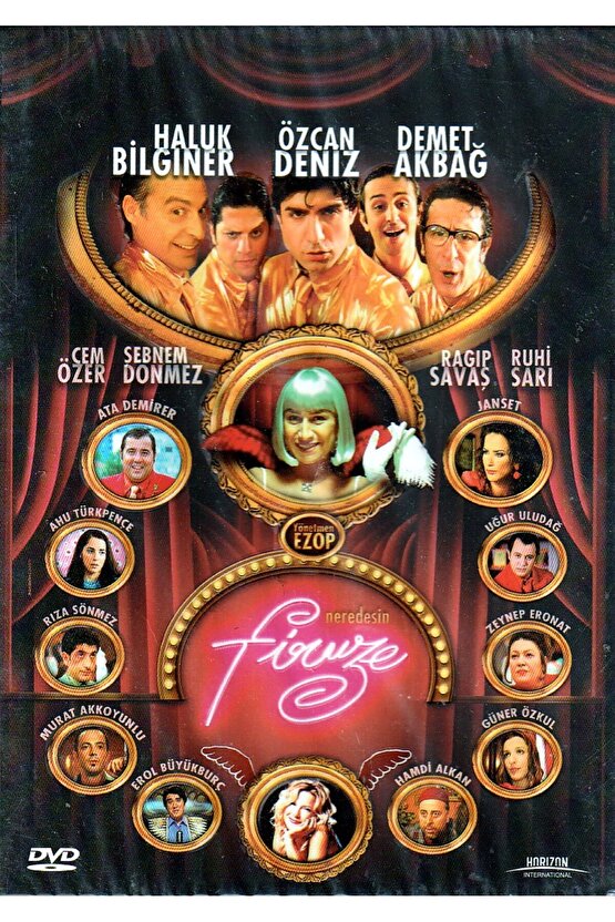 Neredesin Firuze - Özcan Deniz ( Tek Disk Özel Seri ) ( Türk Filmi ) ( AMBALAJINDA - SIFIR ) DVD
