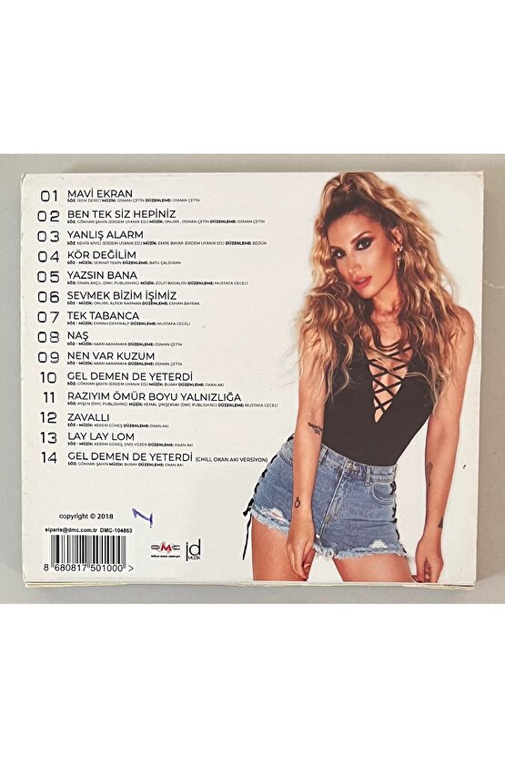 İrem Derici Sabıka Kaydı Cd (Orjinal Dönem Baskı)