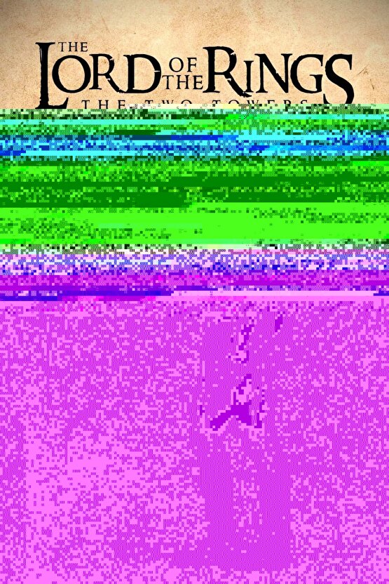 The Lord of the Rings The Two Towers 2002 6 POSTER AFİŞ