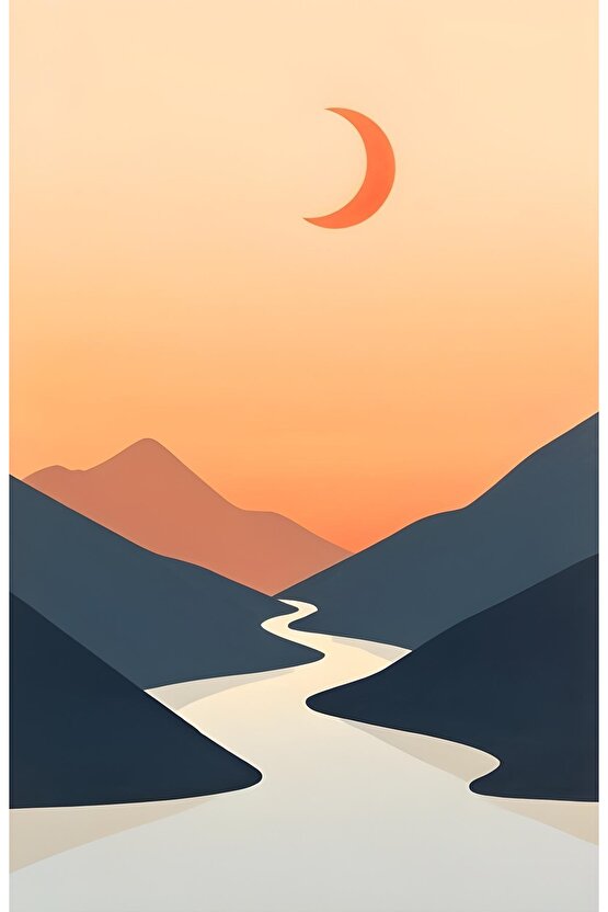 Matisse - Boho - Art Deco - Soyut - Doğa ( 3 lü Çerçevesiz ) Poster - Afiş - Tablo KR2C00888