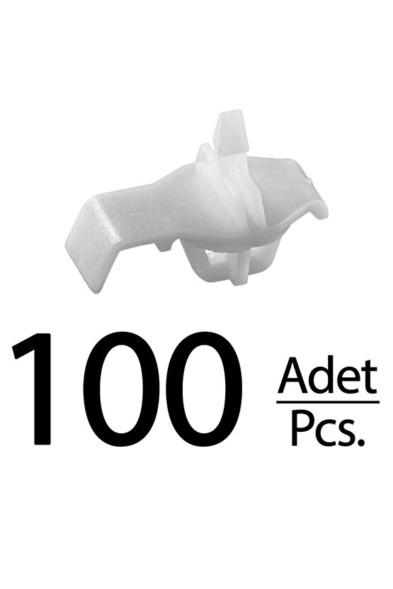 Mercedes 190 (W201) için Çamurluk Kaplama Klips - 100 Adet