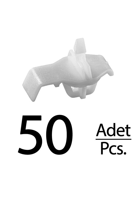 Mercedes 190 (W201) için Çamurluk Kaplama Klips - 50 Adet