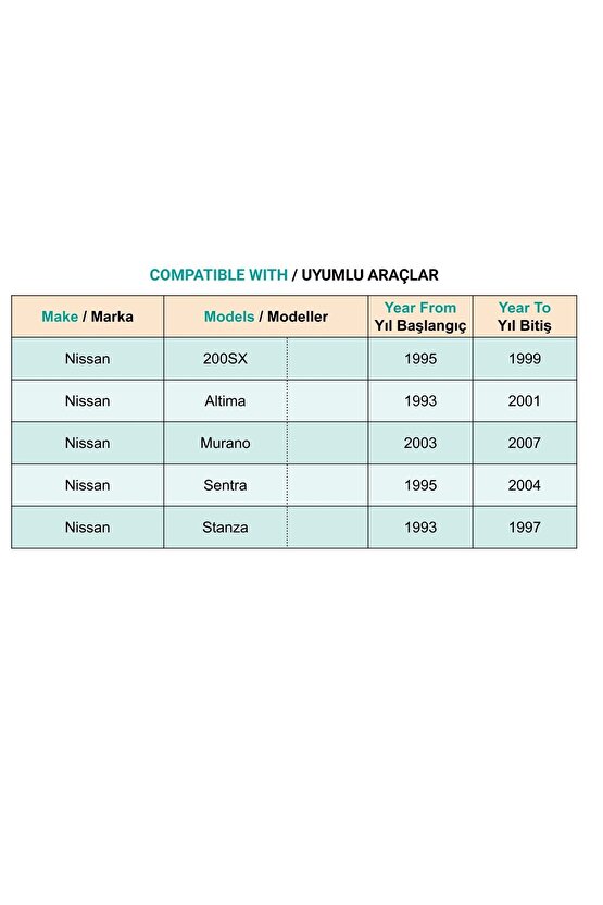 Nissan 200SX Altima Murano Sentra Stanza için Toz Fitili Klips - 50 Adet