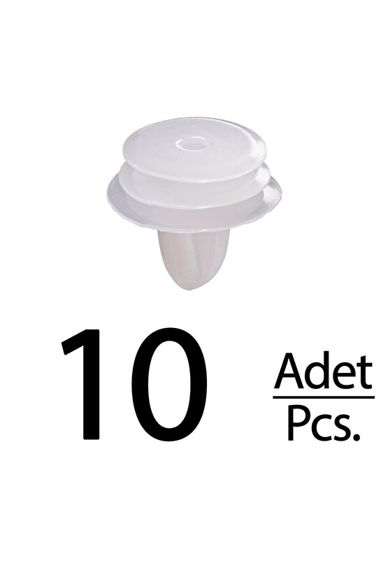 Lexus Toyota Mazda Suziki Mitsubishi için Döşeme Klips - 10 Adet